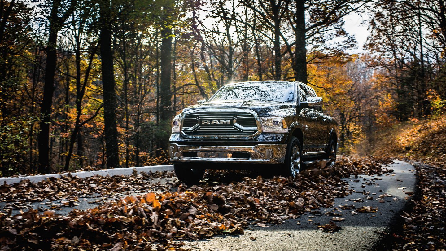 2018 Ram 1500 Front Forest Driving Exterior